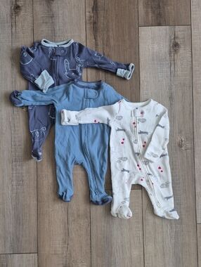 Carter's And Cloud Island Newborn Onesies